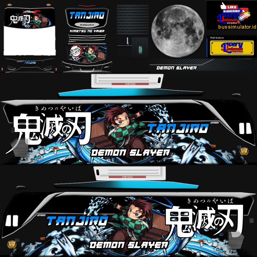 Download Livery BUSSID HD Anime