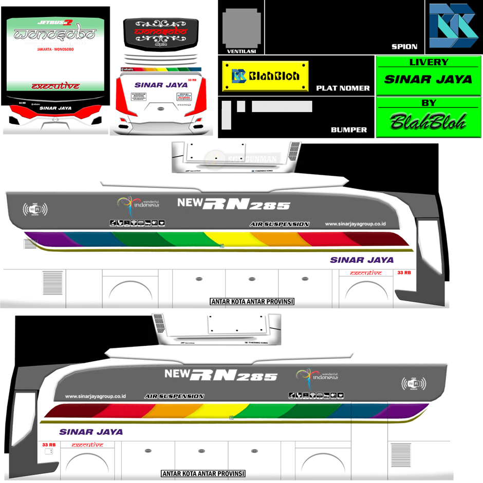 Download Livery BUSSID HD Keren