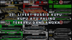 25+ Livery Bussid Kupu-Kupu Ayu Paling Terbaru dan Langka