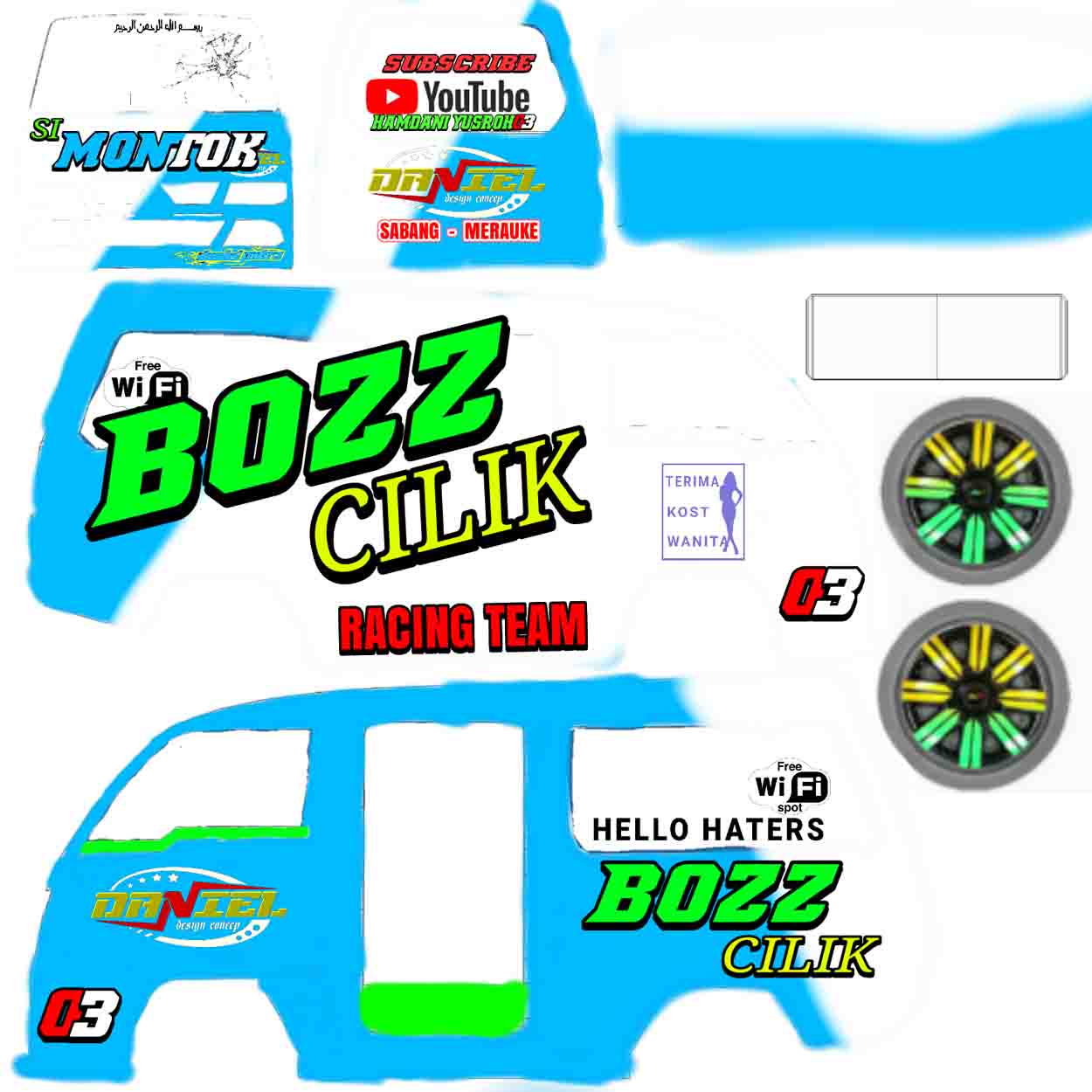 Livery Angkot Modif